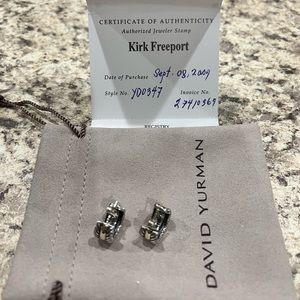 Cable Classics Hoop Earrings with 14K Yellow Gold